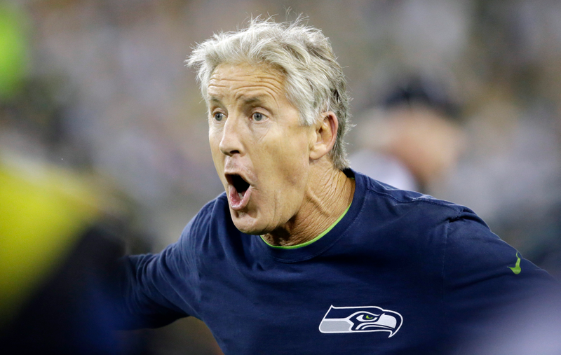 Illustration for article titled Pete Carroll Says The Refs Blew That Big Fumble Call